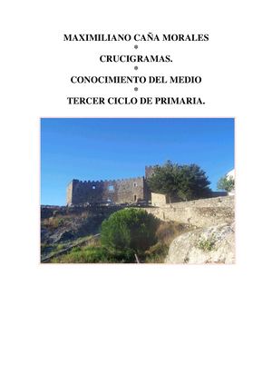 CRUCIGRAMAS PARA SEXTO DE PRIMARIA