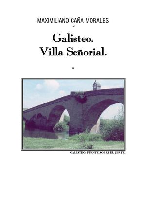 CUADERNO DE HISTORIA DE GALISTEO