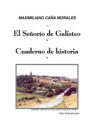 SEÑORÍO DE GALISTEO