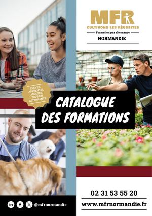 Catalogue des formations - MFR de Normandie