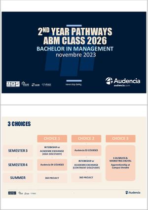 Orientation Presentation - 2nd Year Class Of 2026 ABM