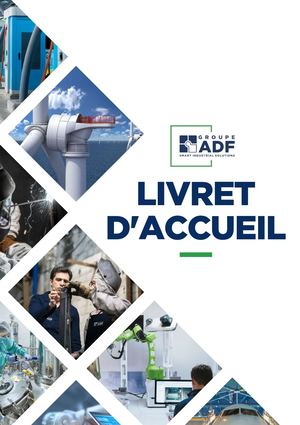 Livret D'accueil - GROUPE ADF