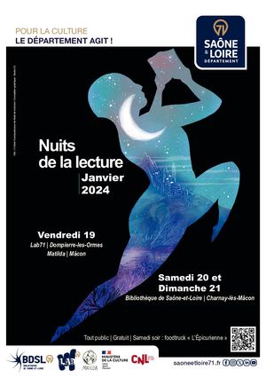 Calaméo - Programme des Nuits de la Lecture 2024