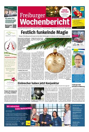 Freiburger Wochenbericht Fwb 20 12 2023