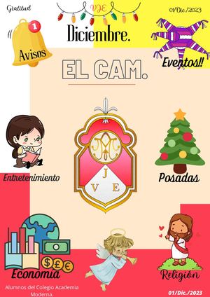 Periodico Diciembre "El Cam"