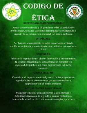 Codigo De Etica