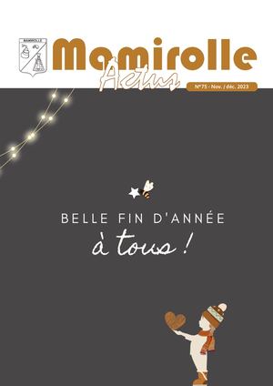 Mamirolle Actus n°75 Novembre-décembre 2023