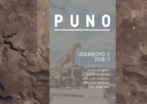Puno: Análisis Urbano y Propuesta CEORG