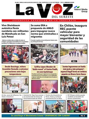 La Vozdel Sureste 20 12 2023