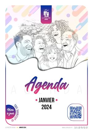 Agenda du mois de janvier 2024 • La Farlède