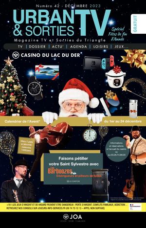 URBAN TV ET SORTIES N°42 - DECEMBRE 2023 - SPECIAL NOEL