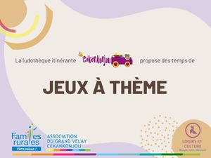 Temps De Jeux A Theme Pdf