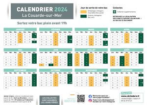 Calendriers Particuliers 2024 La Couarde Sur Mer