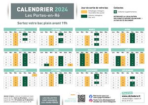 Calendriers Particuliers 2024 Les Portes En Re