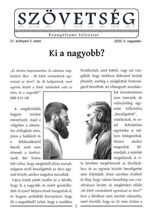 Szövetség Újság 2023 II.