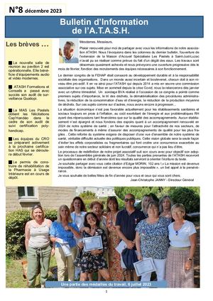 Bulletin Atash N°8 Décembre 2023