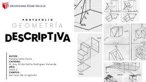 Portafolio digital - Geometría Descriptiva