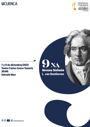 Beethoven 9 - programa de mano