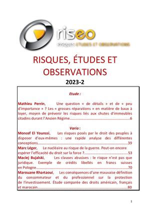 Riséo 2023-2