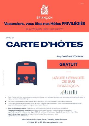 Carte Hote 2024