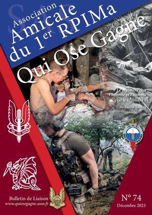 Bulletin 74 QUI OSE GAGNE Décembre 2023