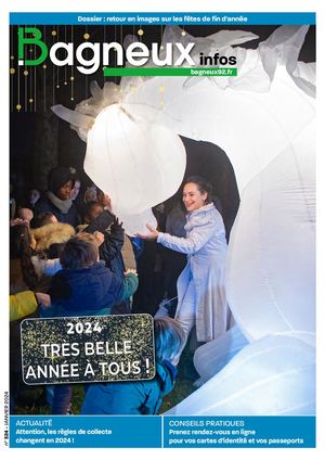 Bagneux Infos N°324 - Janvier 2024