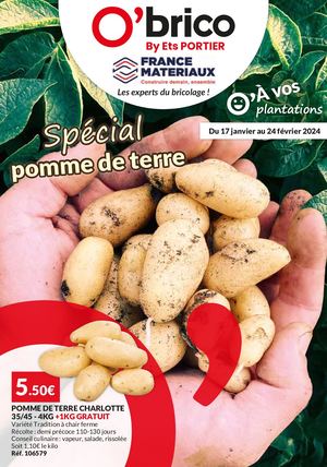 O'brico by Portier BAT spécial pomme de terre
