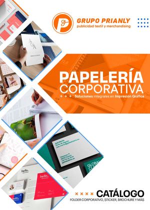 Catalogo Papeleria