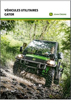 John Deere Gator 825i S4 Gator Utility Vehicle Operators Manual