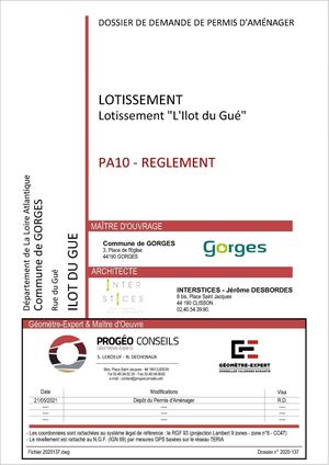 44063 lotissement l'ilôt du Gué