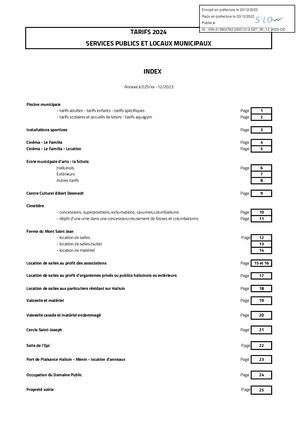 CM 12-12-23 27 Annexe Tarifs