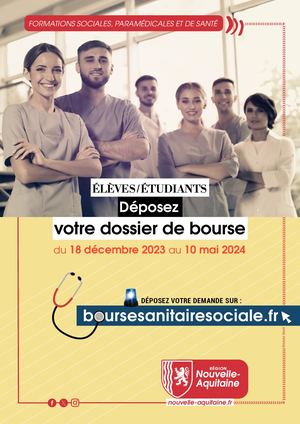 Bourses sanitaires et sociales - Décembre 2023 - Mai 2024 2023-