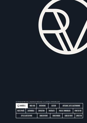 N°1 Le Magazine de Régine Villedieu Immobilier