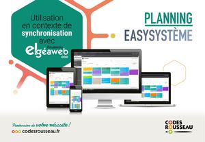 Planning Easysystème - synchro avec Elgéaweb