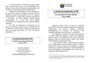 AMFAR A15 508 Les messageries Louis Mottier vers 1906