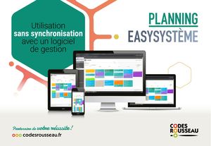 Planning Easysystème - pas de synchro avec un logiciel de gestion