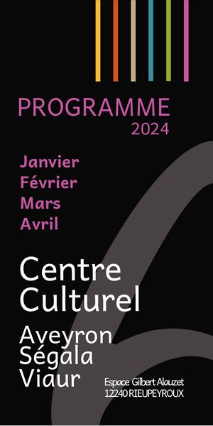 Programme Centre Culturel ASV Janv-Avril 24
