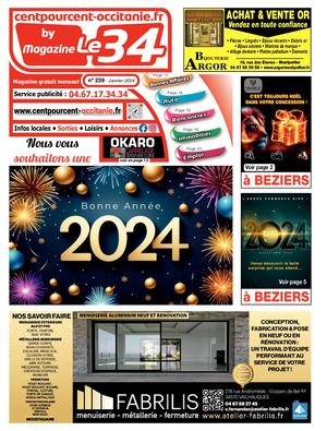 Magazine Le34 Janvier 2024