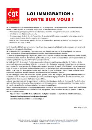 Cp 22122023 Cgtspectacle Loi Immigration