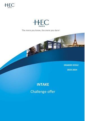 Challenge Offer 2023 2024