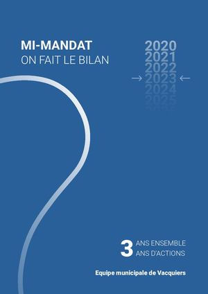 Bilan de mi-mandat - Vacquiers