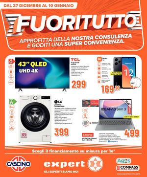 FUORITUTTO #CascinoExpert - dal 27 Dicembre al 10 gennaio 2024