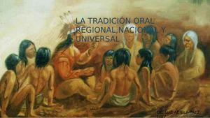 Tradicion Oral