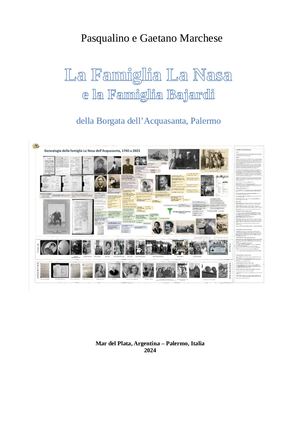 La Famiglia La Nasa  e la Famiglia Bajardi dell'Acquasanta