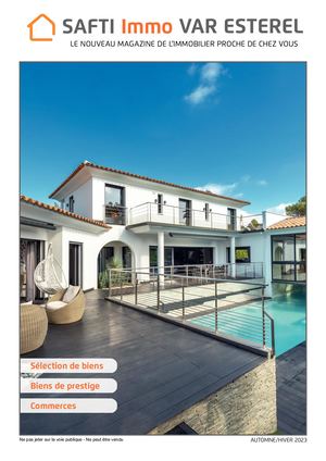 MAGAZINE SAFTI N°9 IMMO VAR ESTEREL