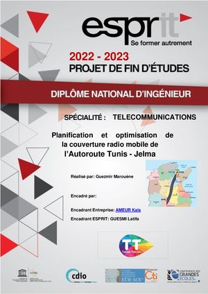 Rapport Pfe 2023 Couverture Radio Autoroute Tunis Jelma