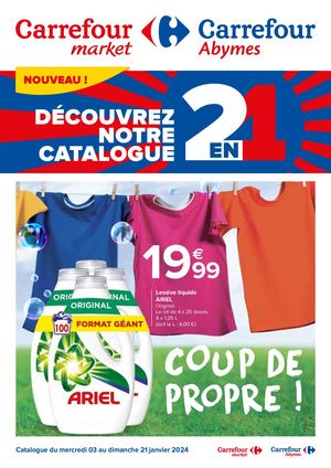 CARREFOUR MARKET GUADELOUPE JANVIER  2024