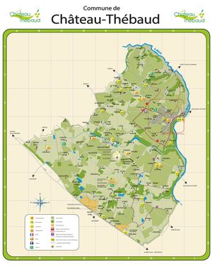 Chateau Thebaud Plan Général