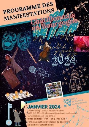 Programme Manifestations Janvier 2024