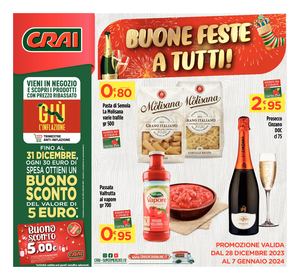 Volantino Crai Regina dal 28 dicembre al 7 gennaio